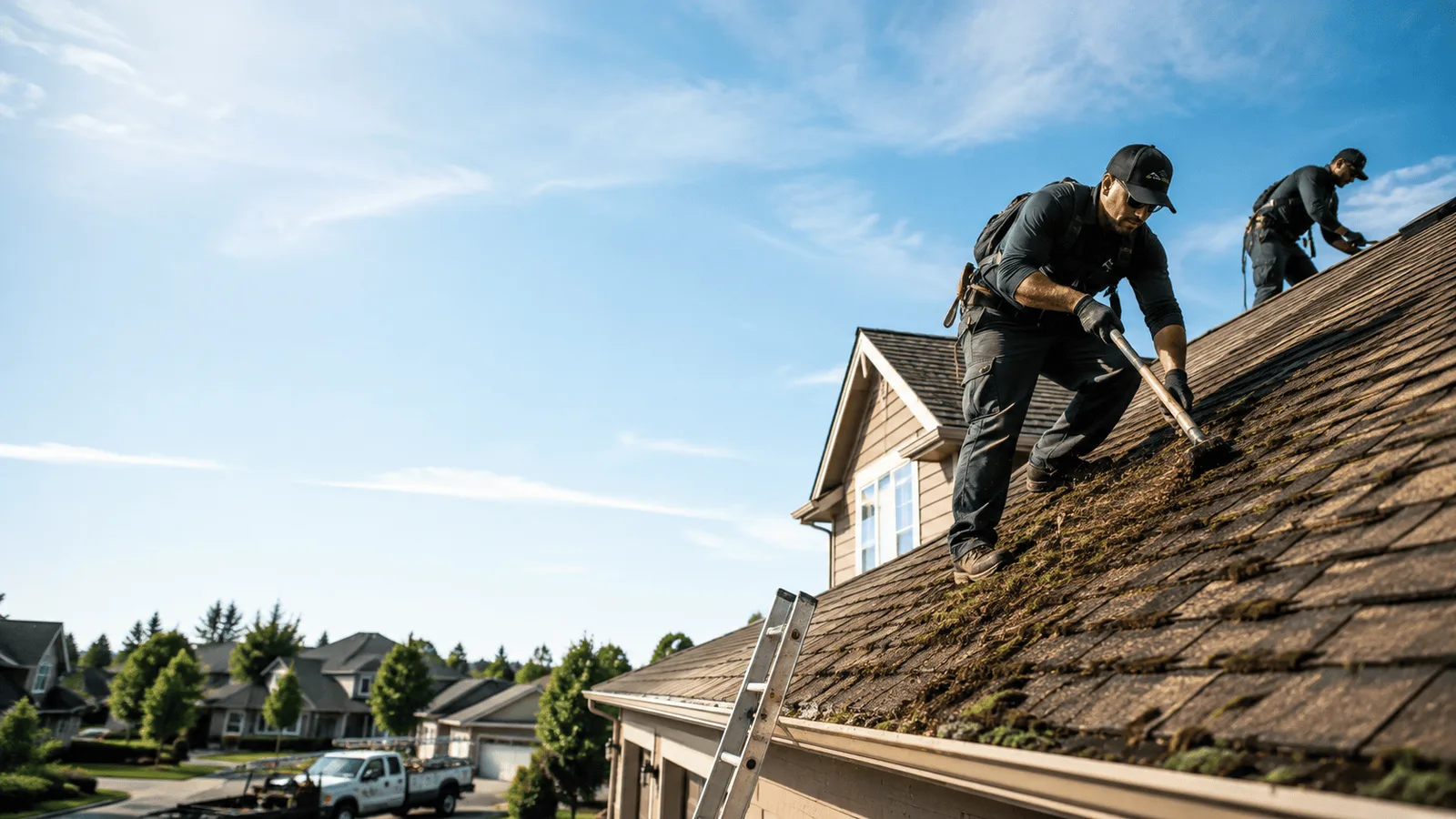Roof Moss Removal in Pringle, SD near me